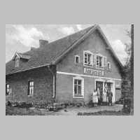 046-0003 Alte Postkarte von Klein Nuhr. Sie zeigt das Haus von Adolf Jackstell und wurde am 12.7.35 geschrieben.jpg